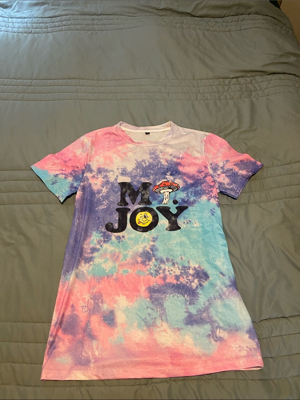 Tie-Dye Pink Purple Blue 'MOUNT JOY' Graphic Men’s/Women’s Size S